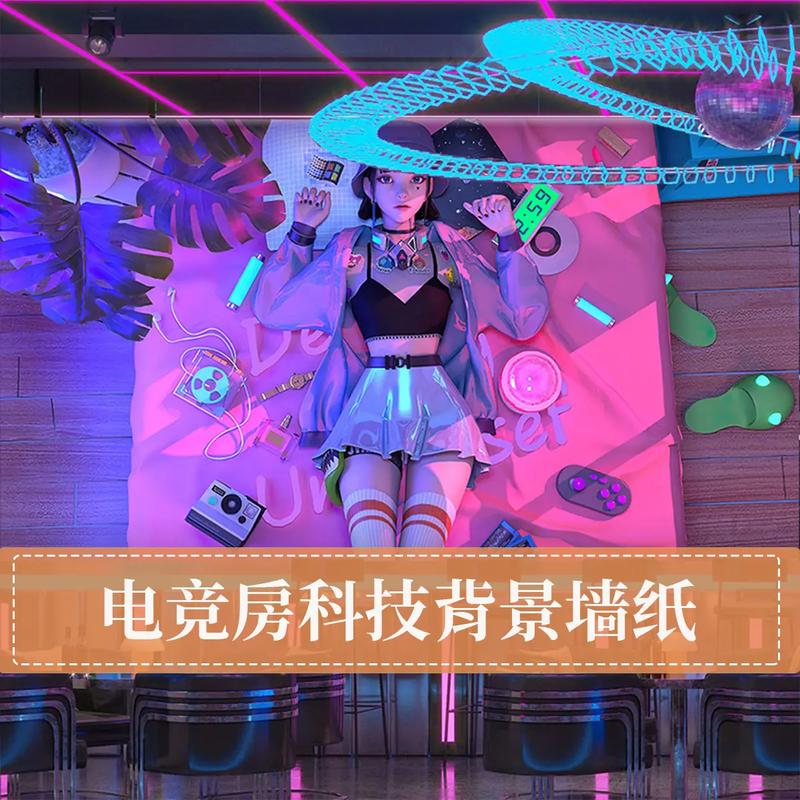 賽博朋克幻境 霓虹光影中的動漫戰士們